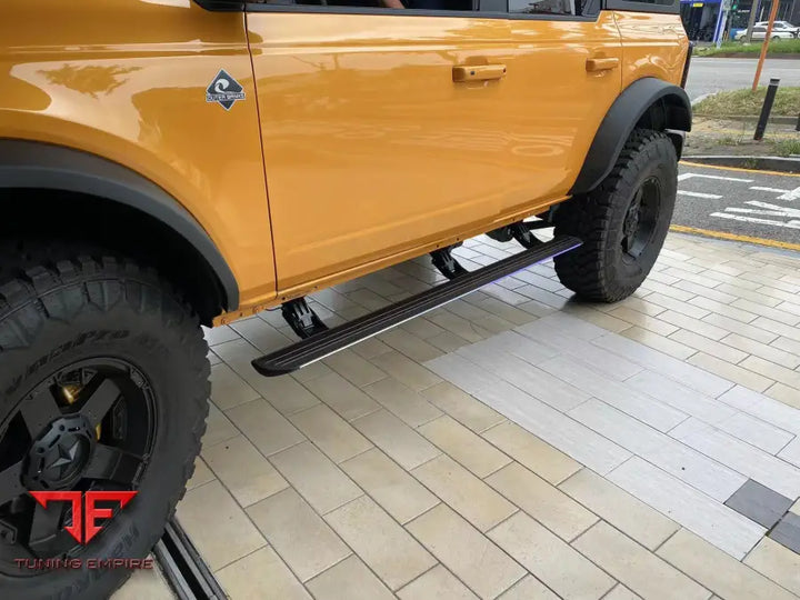FORD BRONCO 2021 + ELECTRIC RUNNING BOARDS