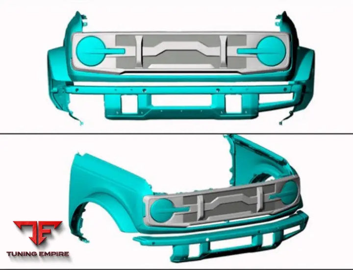 FORD BRONCO CARBON FIBER PARTS 2015-2019Y