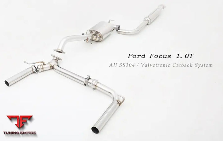 Ford Focues 1.0T All Ss304 Valvetronic Exhaust System