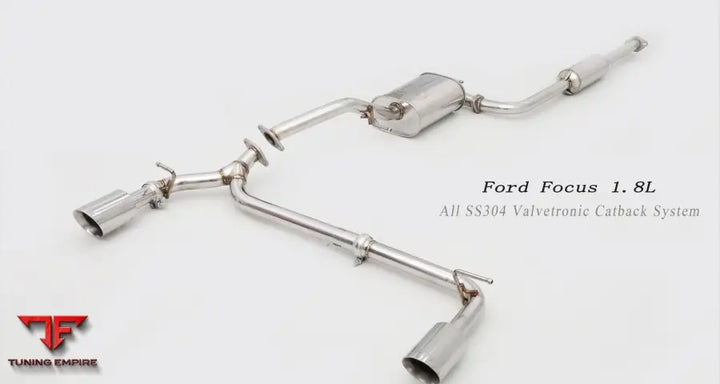Ford Focus 2005-2011 All Ss304 Valvetronic Exhaust System
