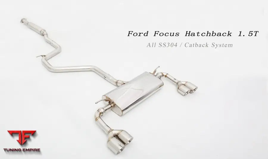 Ford Focus All Ss304 Valvetronic Exhaust System