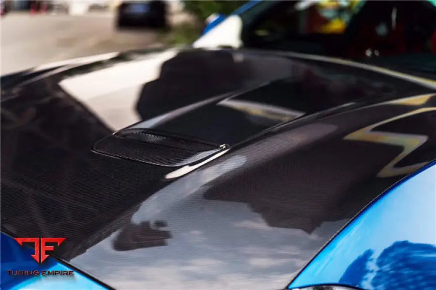 FORD MUSTANG CARBON FIBER HOOD BSD