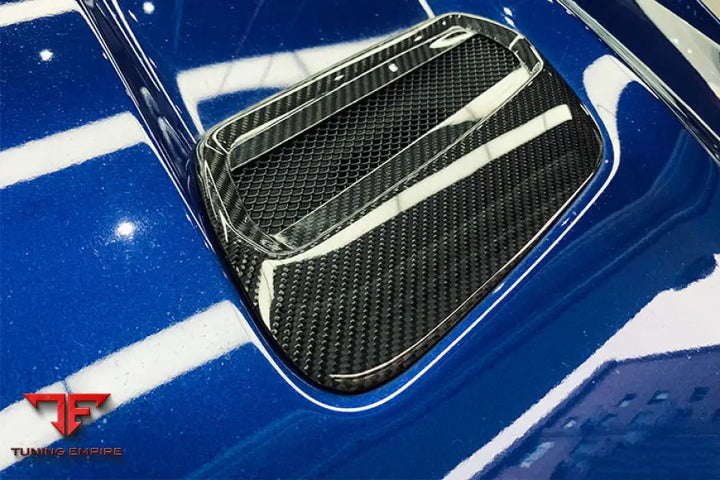 FORD MUSTANG CARBON FIBER HOOD VENTS BSD