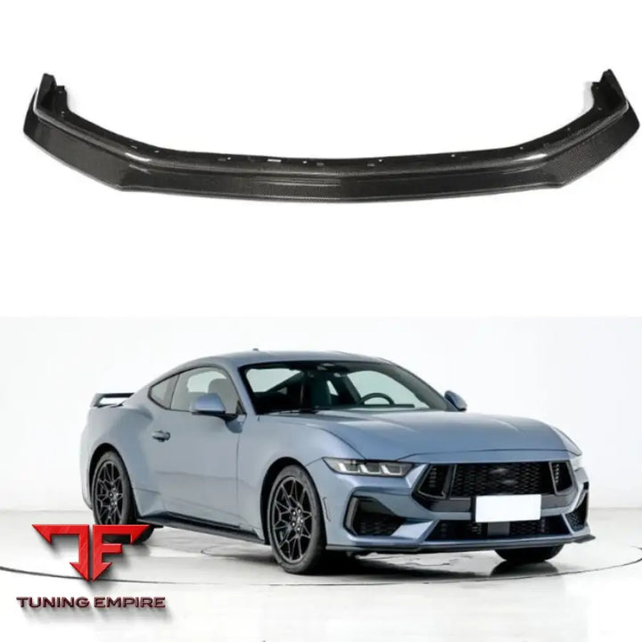 MUTANG CARBON FIBER FRONT & REAR BUMPER SPLITTER KIT FOR FORD MUSTANG (2015–2023)
