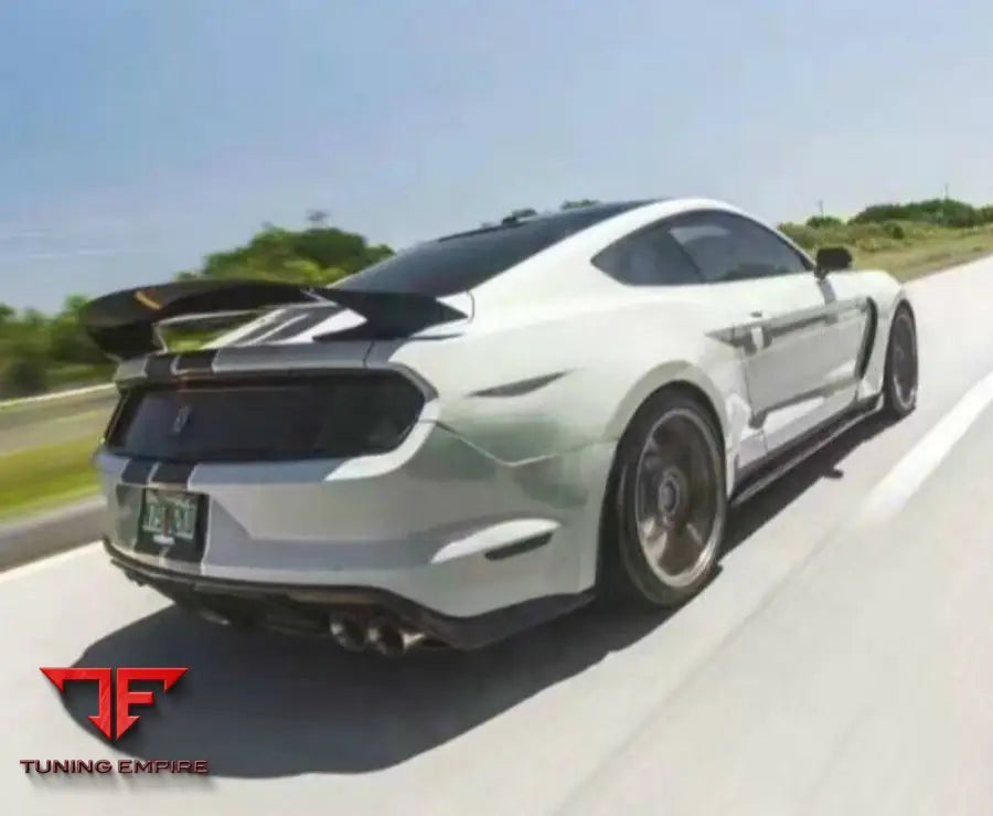 GT350 BODY KIT FOR 2015–2022 FORD MUSTANG – FRONT BUMPER SIDE SKIRTS REAR DIFFUSER AND HOOD VENTS