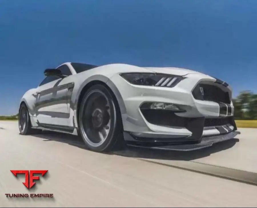 GT350 BODY KIT FOR 2015–2022 FORD MUSTANG – FRONT BUMPER SIDE SKIRTS REAR DIFFUSER AND HOOD VENTS
