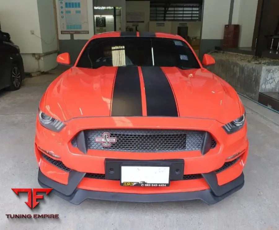 GT350 BODY KIT FOR 2015–2022 FORD MUSTANG – FRONT BUMPER SIDE SKIRTS REAR DIFFUSER AND HOOD VENTS