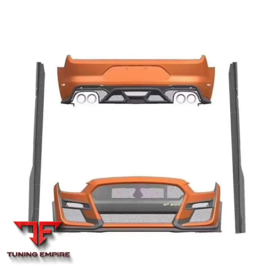 MUSTANG GT500 BODY KIT (2015–2019) – SHY STYLE PP BUMPERS SIDE SKIRTS & DIFFUSER
