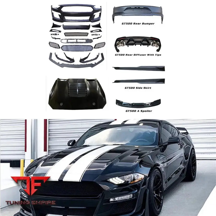 FORD MUSTANG GT500 BODY KIT 2018 2020Y