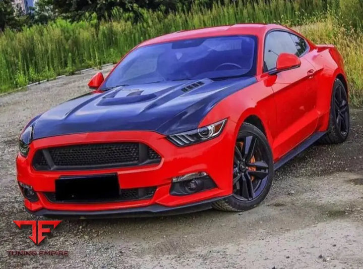 GTS STYLE CARBON FIBER HOOD FOR FORD MUSTANG 2015–2017 FD – LIGHTWEIGHT & AERODYNAMIC UPGRADE
