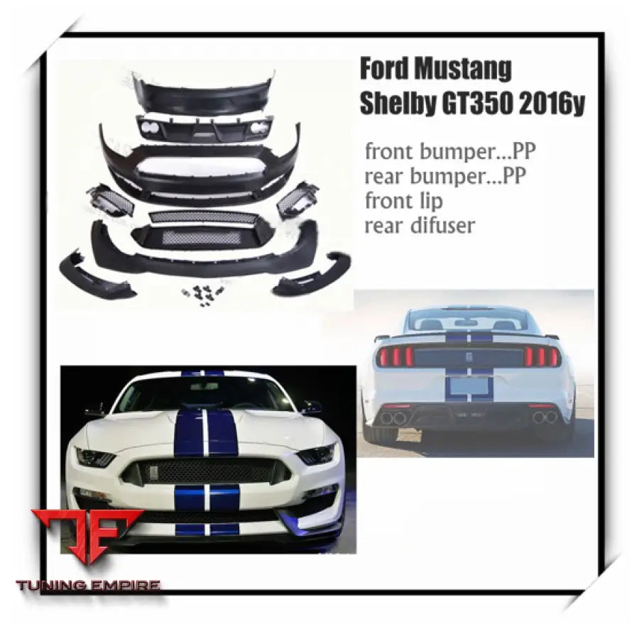 FORD MUSTANG SHELBY GT350 BODY KIT 2016Y