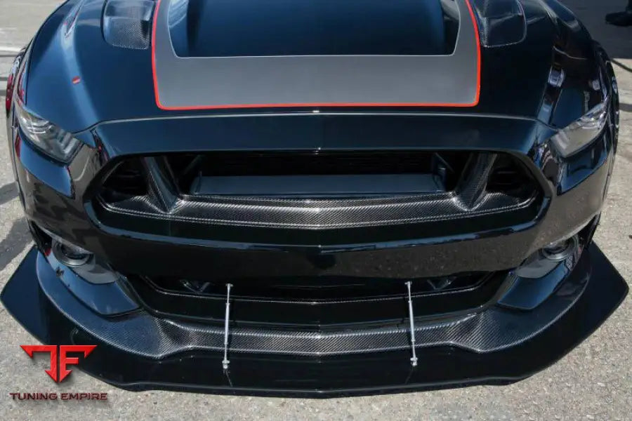FORD MUSTANG TRU STYLE CARBON FIBER FRONT BUMPER DOWN-GRILLE BSD