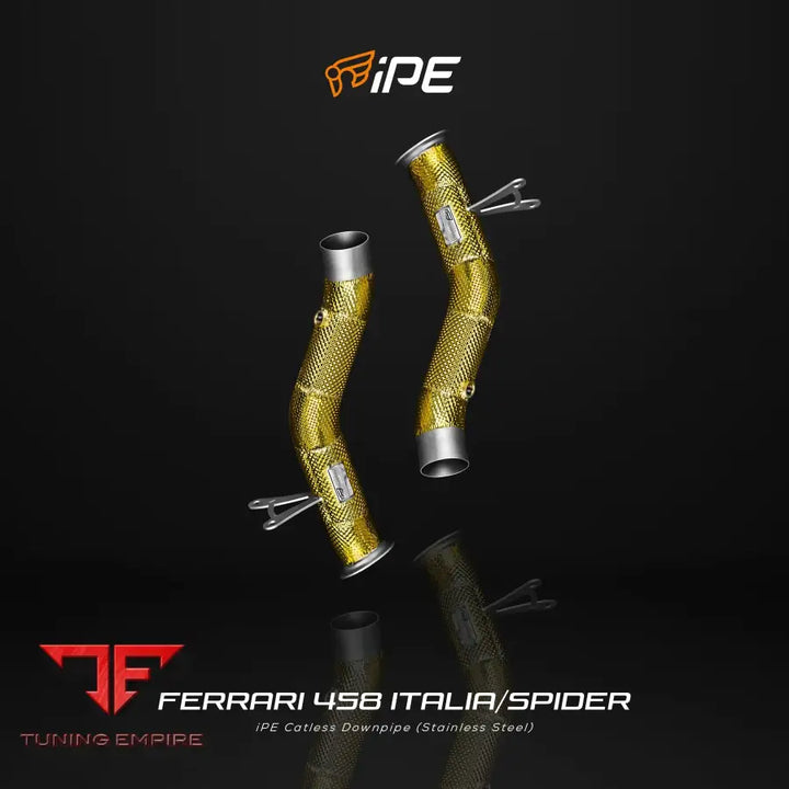 IPE FERRARI 458 ITALIA / SPIDER EXHAUST SYSTEM
