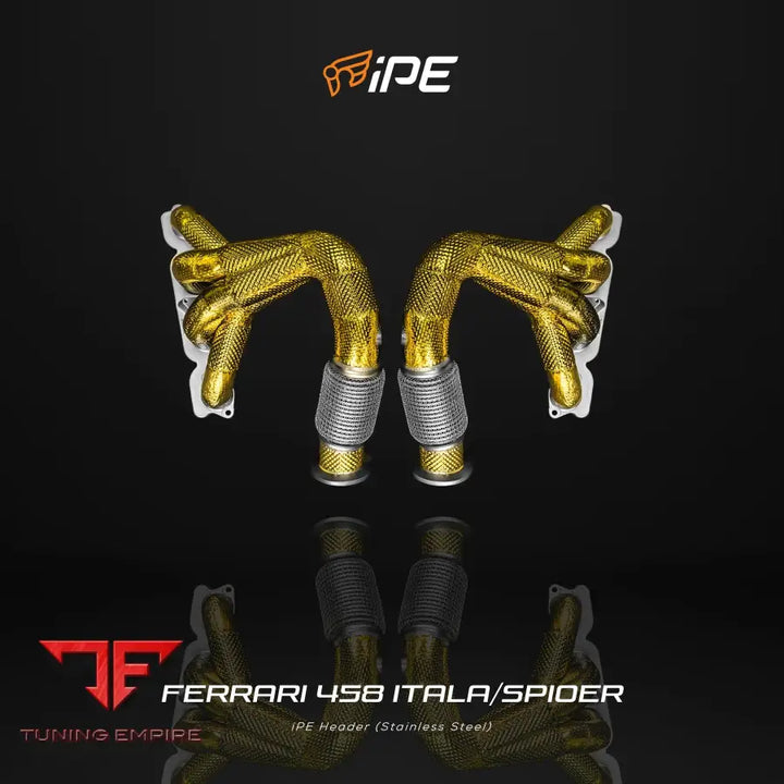 IPE FERRARI 458 ITALIA / SPIDER EXHAUST SYSTEM