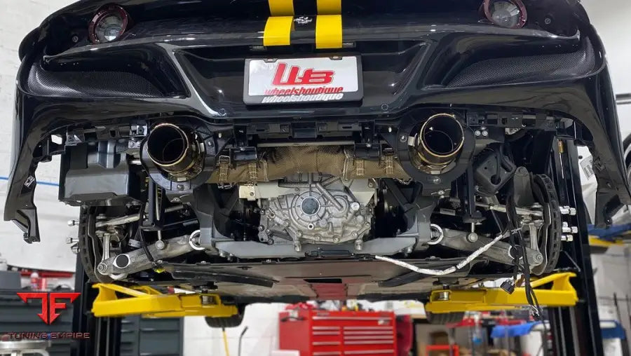 IPE FERRARI F8 TRIBUTO COUPE / SPIDER (TITANIUM) EXHAUST SYSTEM