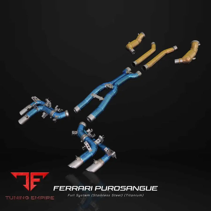 IPE FERRARI PUROSANGUE (TITANIUM) EXHAUST SYSTEM