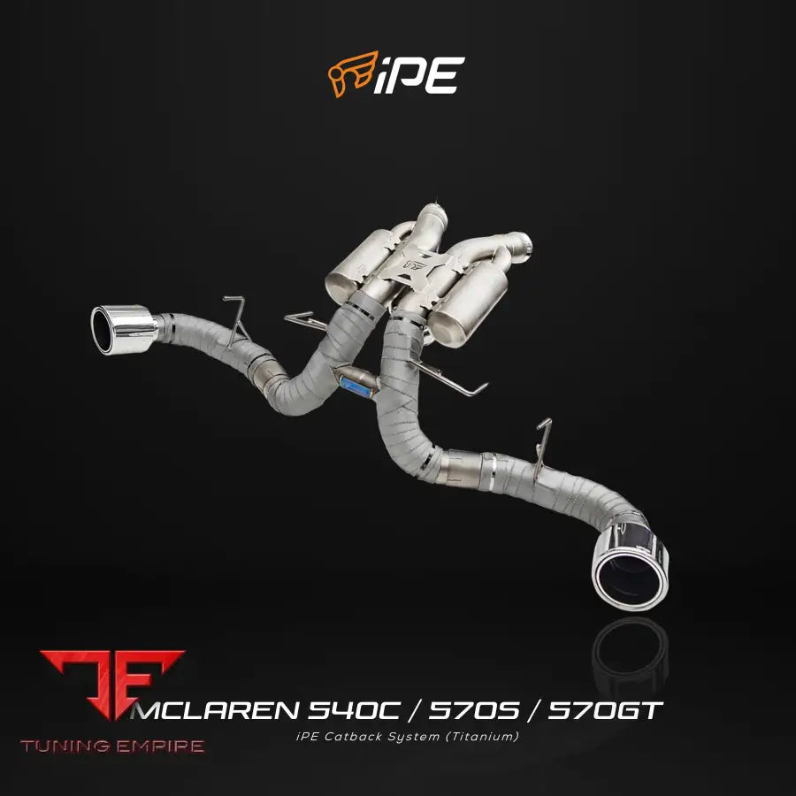 IPE MCLAREN 540C / 570S / 570GT (TITANIUM) EXHAUST SYSTEM