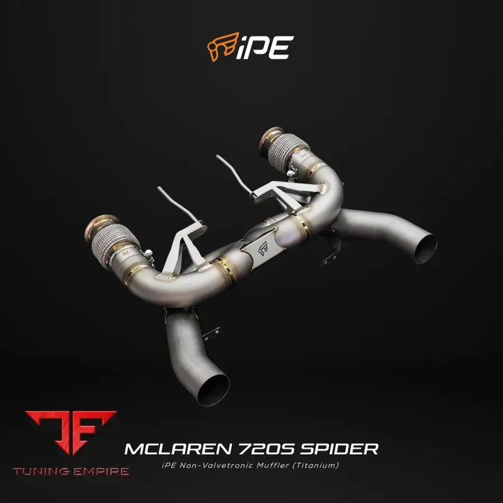 IPE MCLAREN 720S COUPE / SPIDER (TITANIUM) EXHAUST SYSTEM