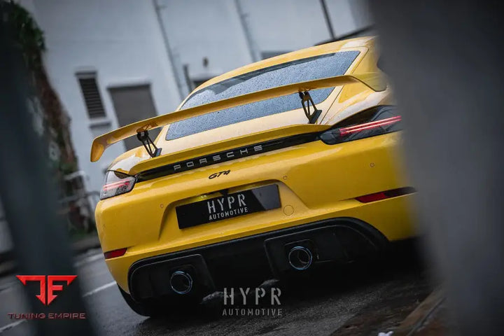 IPE PORSCHE 718 GTS 4.0 / 718 CAYMAN GT4 / 718 SPYDER (TITANIUM) EXHAUST SYSTEM