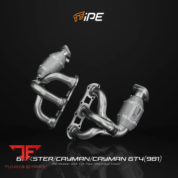 IPE PORSCHE BOXSTER / CAYMAN / CAYMAN GT4 (981) EXHAUST SYSTEM