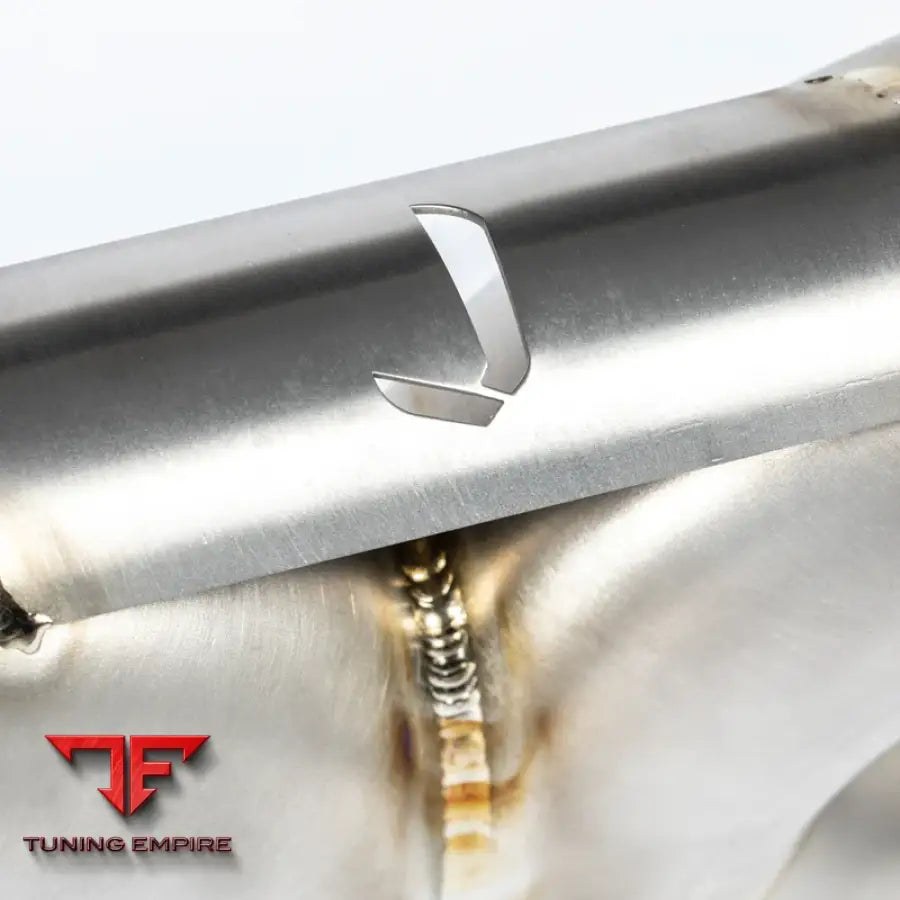 JCR LAMBORGHINI AVENTADOR SVJ TITANIUM RACE PIPE (NON SILENCED) EXHAUST SYSTEM