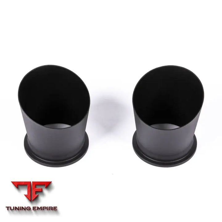 JCR PORSCHE TITANIUM SUPERLIGHT RACE PIPE (NON SILENCED) EXHAUST SYSTEM