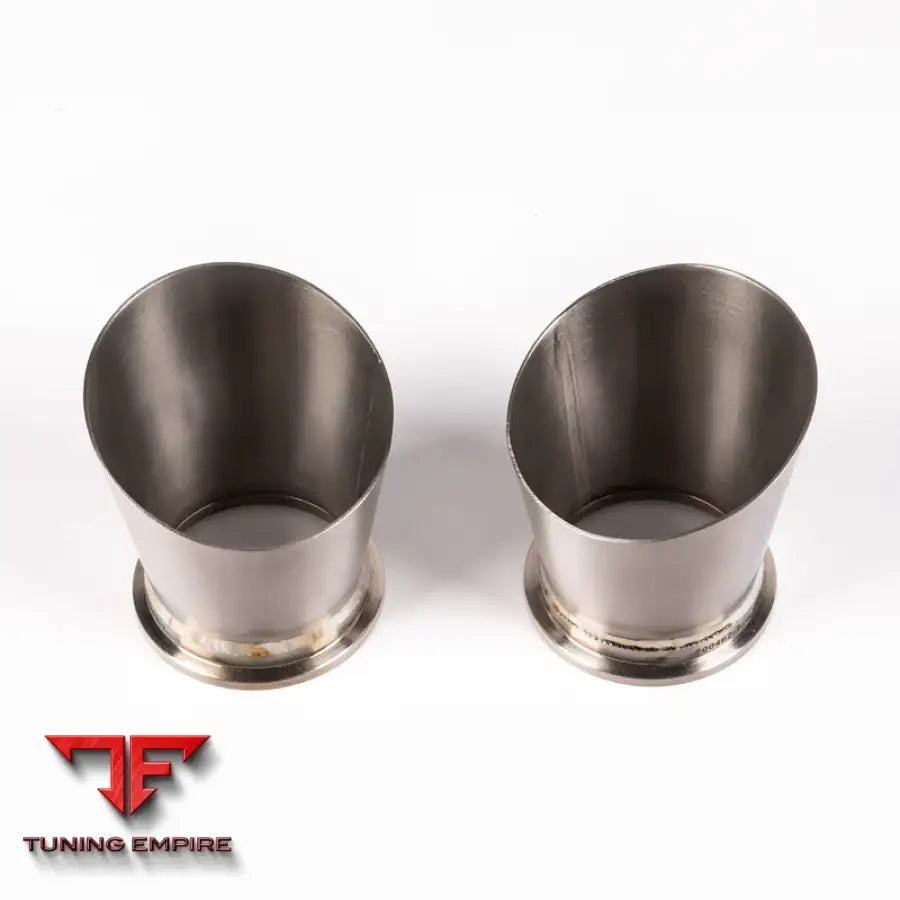 JCR PORSCHE TITANIUM SUPERLIGHT RACE PIPE (NON SILENCED) EXHAUST SYSTEM