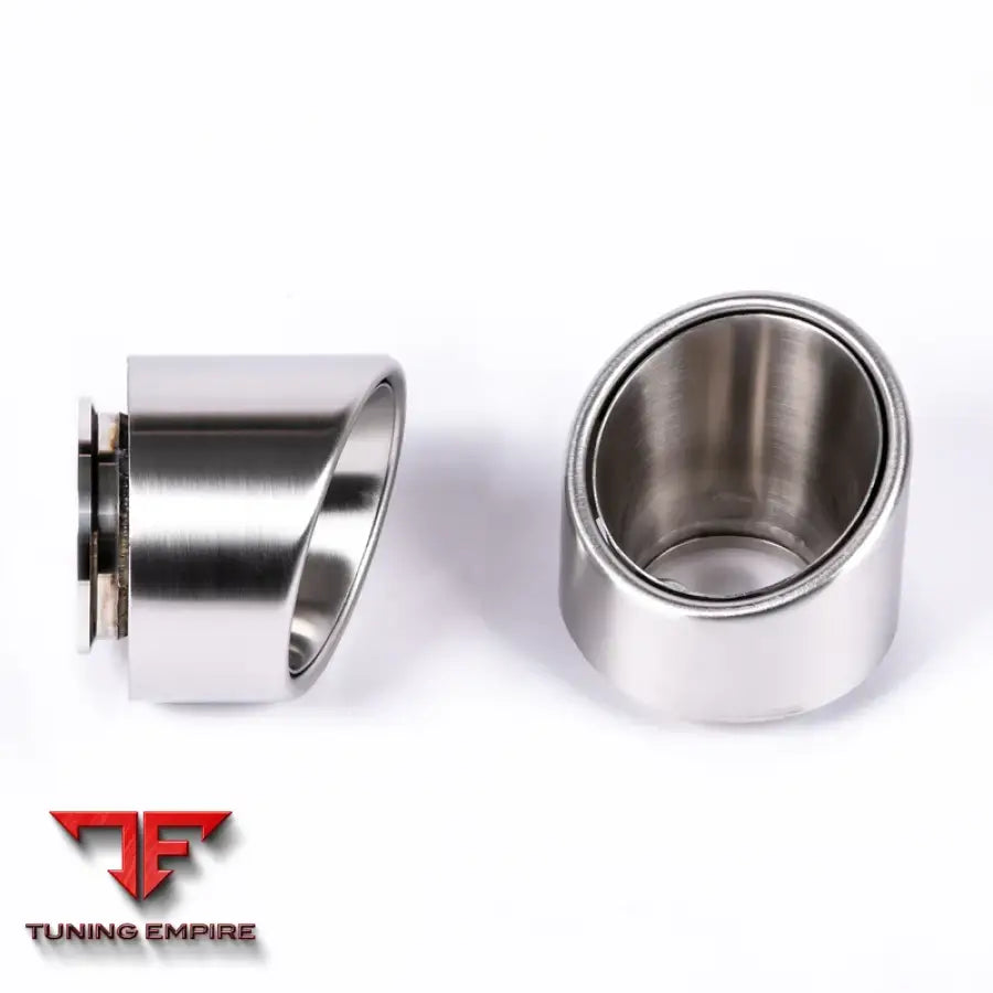 JCR PORSCHE TITANIUM VALVED RACE PIPE (NON SILENCED) EXHAUST SYSTEM