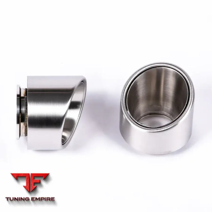 JCR PORSCHE TITANIUM VALVED RACE PIPE (NON SILENCED) EXHAUST SYSTEM