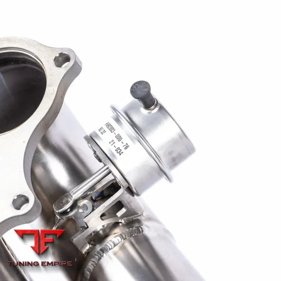 JCR PORSCHE TITANIUM VALVED RACE PIPE (NON SILENCED) EXHAUST SYSTEM