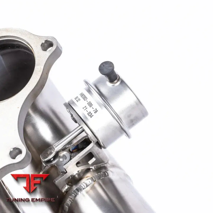 JCR PORSCHE TITANIUM VALVED RACE PIPE (NON SILENCED) EXHAUST SYSTEM