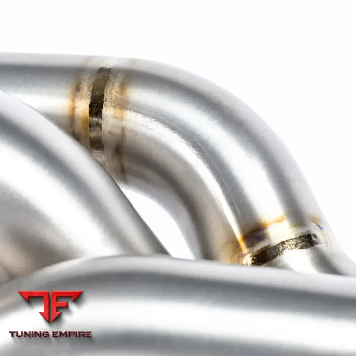 JCR PORSCHE TITANIUM VALVED RACE PIPE (SILENCED) EXHAUST SYSTEM