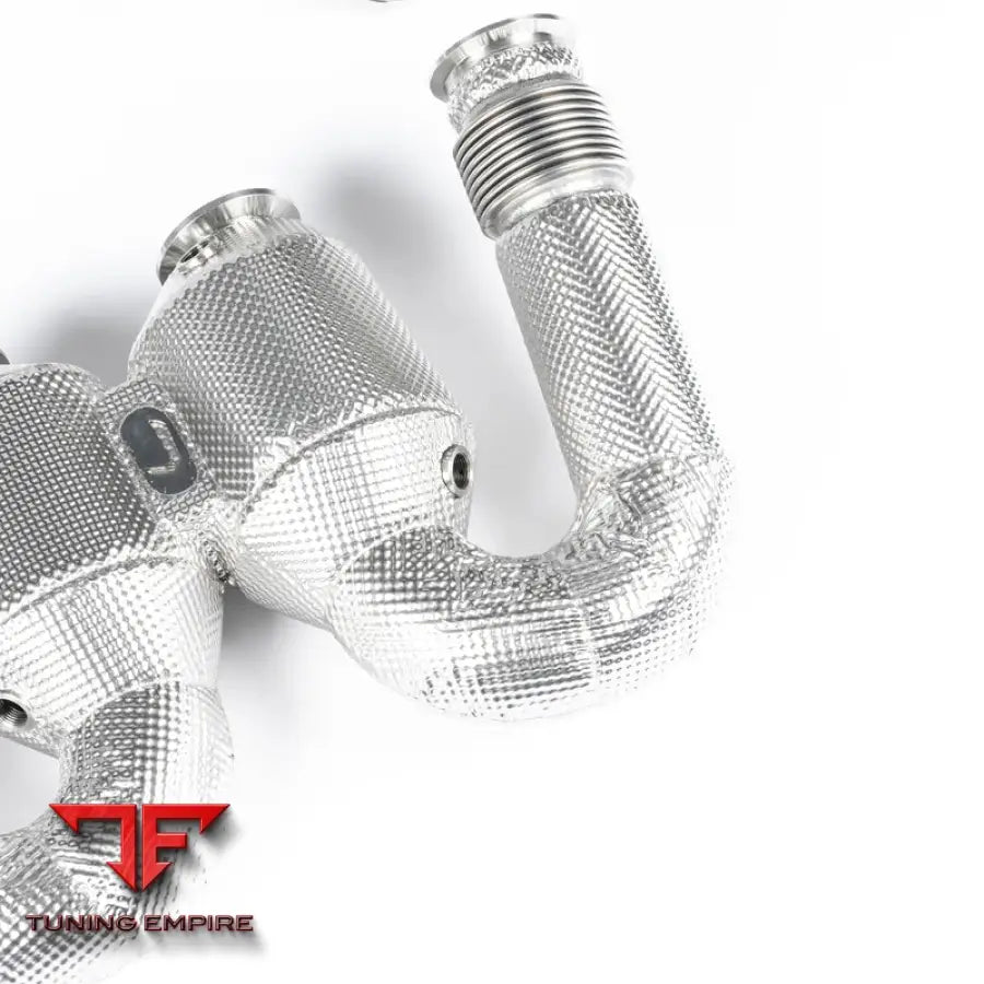 JCR PORSCHE 918 SPYDER INCONEL VALVED RACE PIPE & RACE CATS EXHAUST SYSTEM