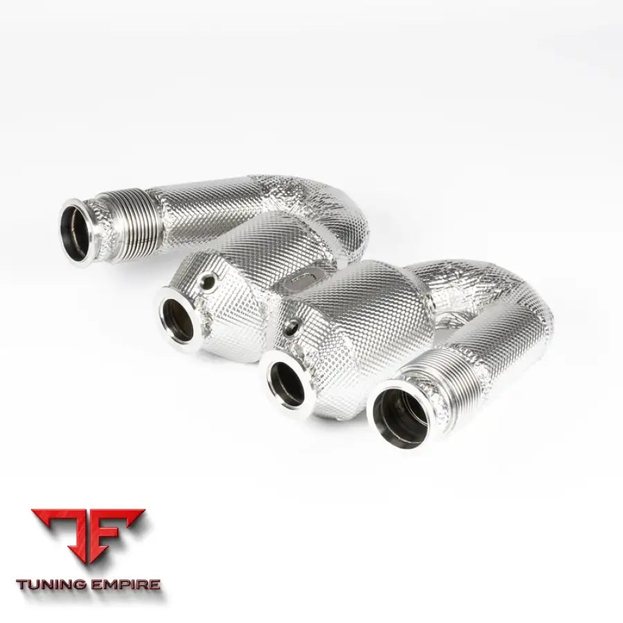 JCR PORSCHE 918 SPYDER INCONEL VALVED RACE PIPE & RACE CATS EXHAUST SYSTEM