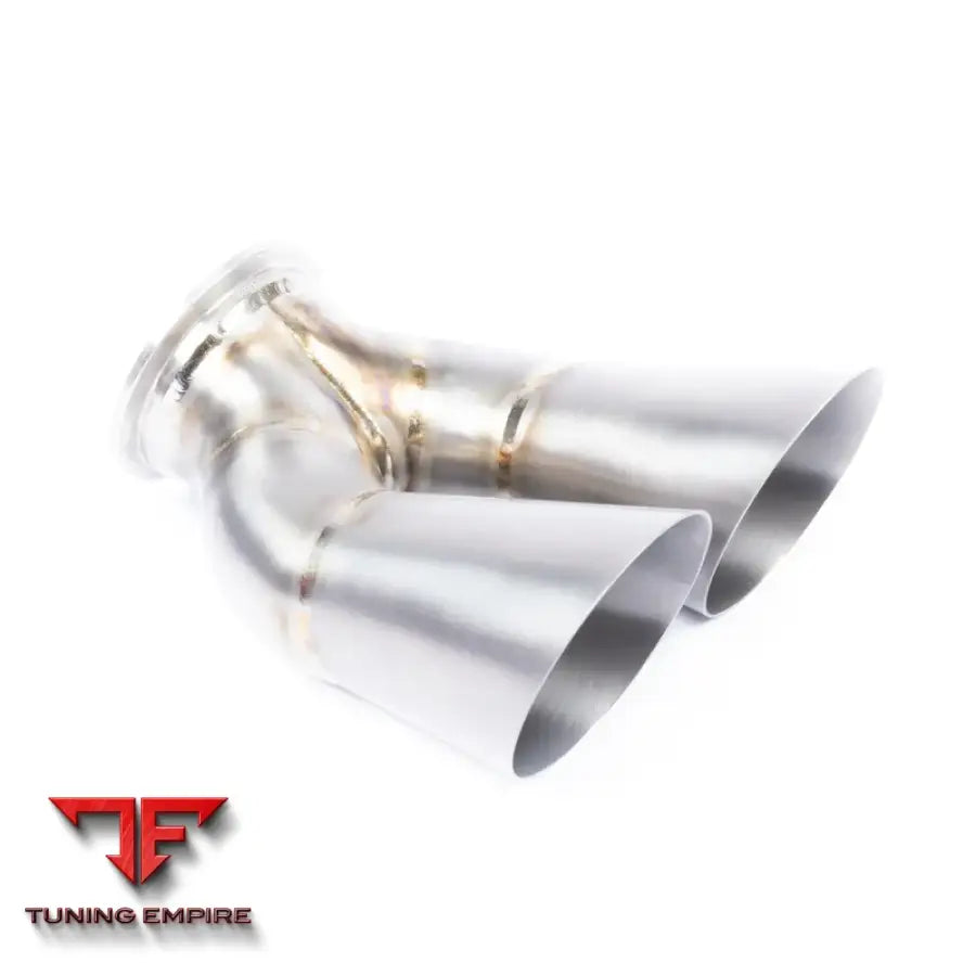 JCR PORSCHE TITANIUM MEGAPHONE TIP SECTION EXHAUST SYSTEM