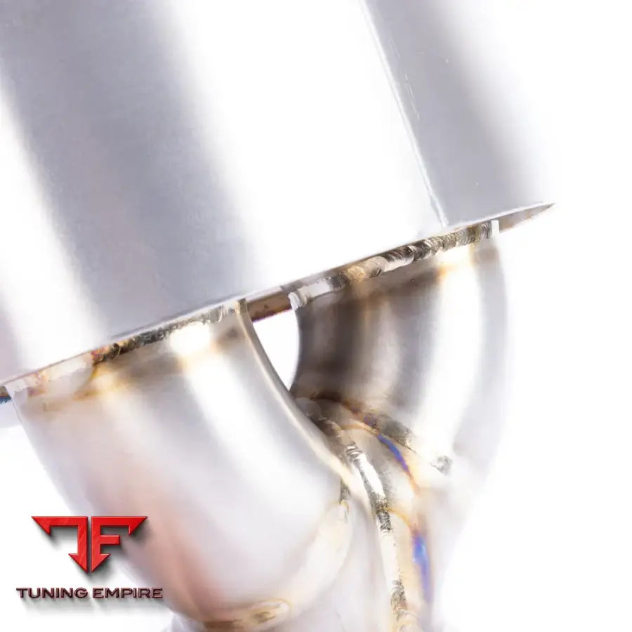 JCR PORSCHE TITANIUM SILENCED TIP SECTION EXHAUST SYSTEM