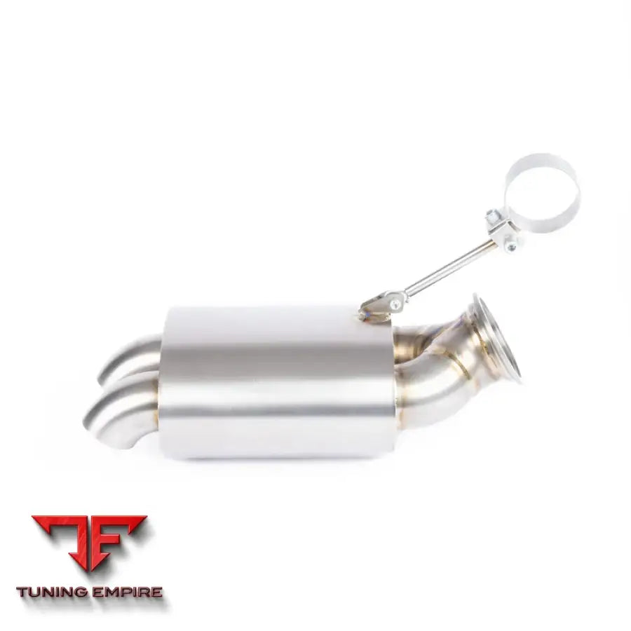 JCR PORSCHE TITANIUM SILENCED TIP SECTION EXHAUST SYSTEM