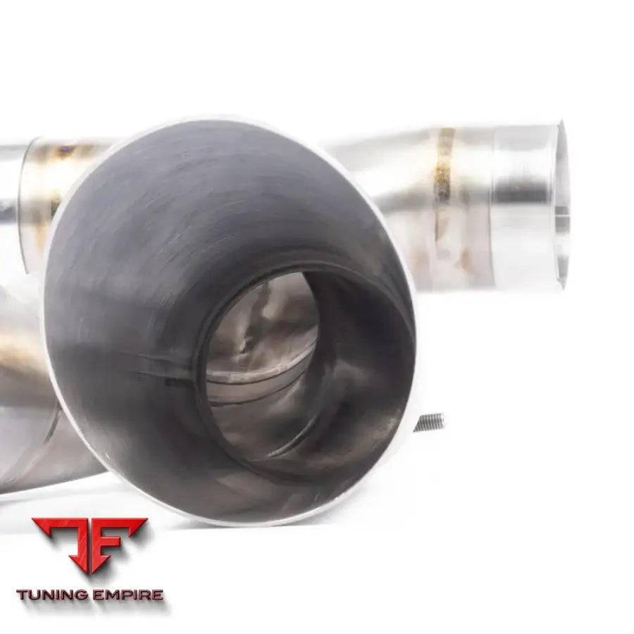 JCR PORSCHE 981 GT4 TITANIUM TIPS (MEGAPHONE) EXHAUST SYSTEM