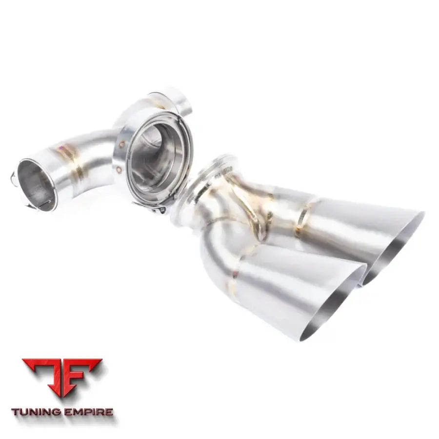JCR PORSCHE 981 GT4 TITANIUM TIPS (MEGAPHONE) EXHAUST SYSTEM