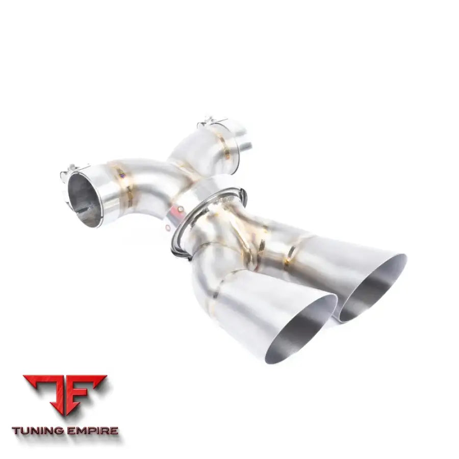 JCR PORSCHE 981 GT4 TITANIUM TIPS (MEGAPHONE) EXHAUST SYSTEM