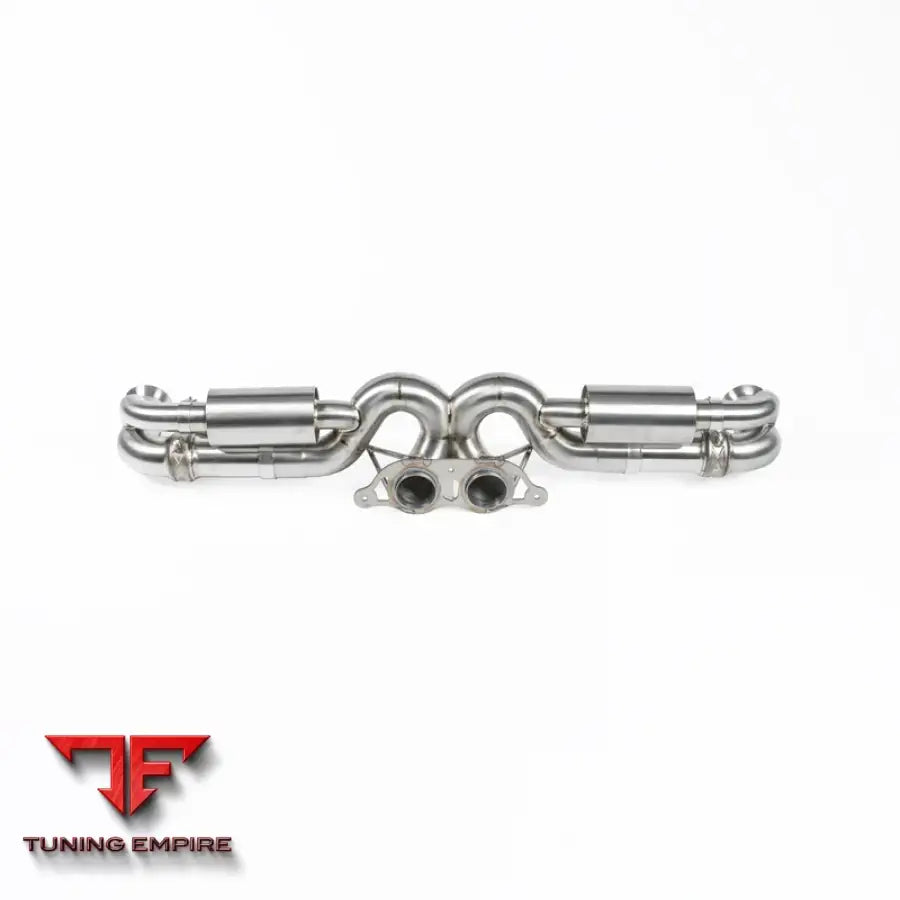 JCR PORSCHE 991.1 GT3 / RS TITANIUM SUPERLIGHT RACE PIPE (VALVED) EXHAUST SYSTEM