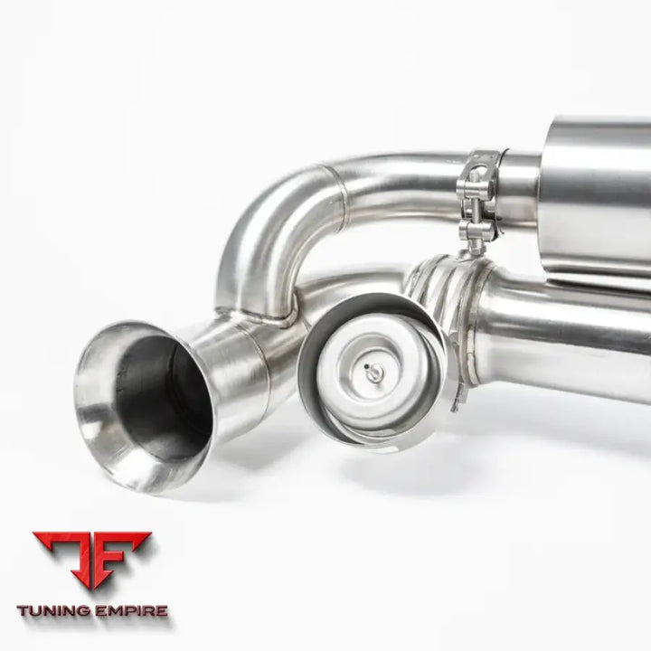 JCR PORSCHE 991.1 GT3 / RS TITANIUM SUPERLIGHT RACE PIPE (VALVED) EXHAUST SYSTEM