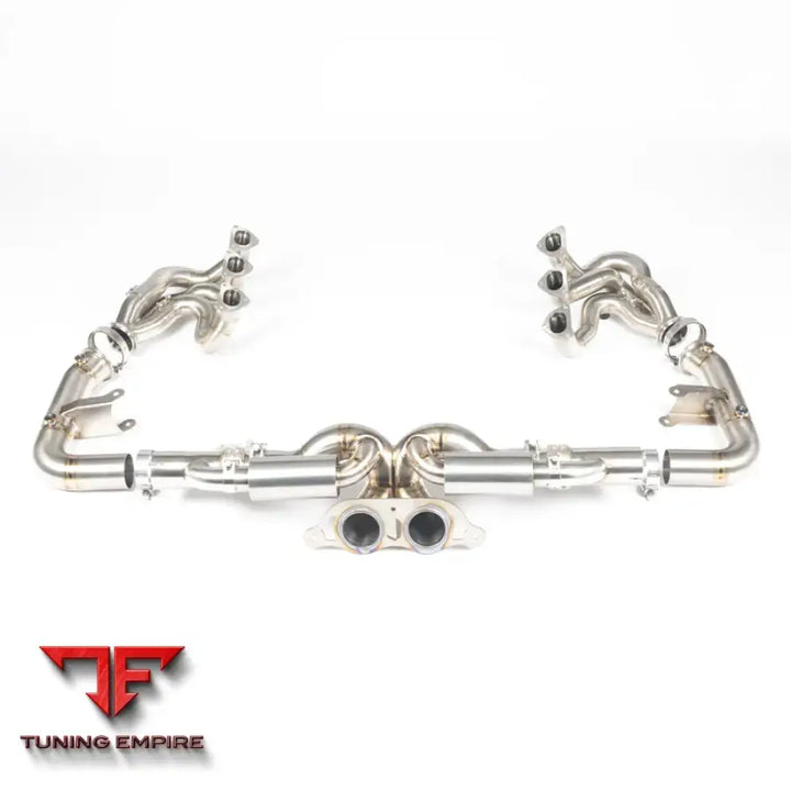 JCR PORSCHE SUPERLIGHT RACE PIPE (VALVED / CAT DELETE) EXHAUST SYSTEM