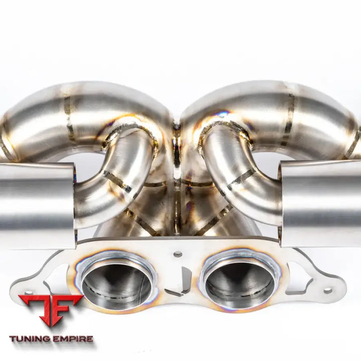 JCR PORSCHE SUPERLIGHT RACE PIPE (VALVED / CAT DELETE) EXHAUST SYSTEM