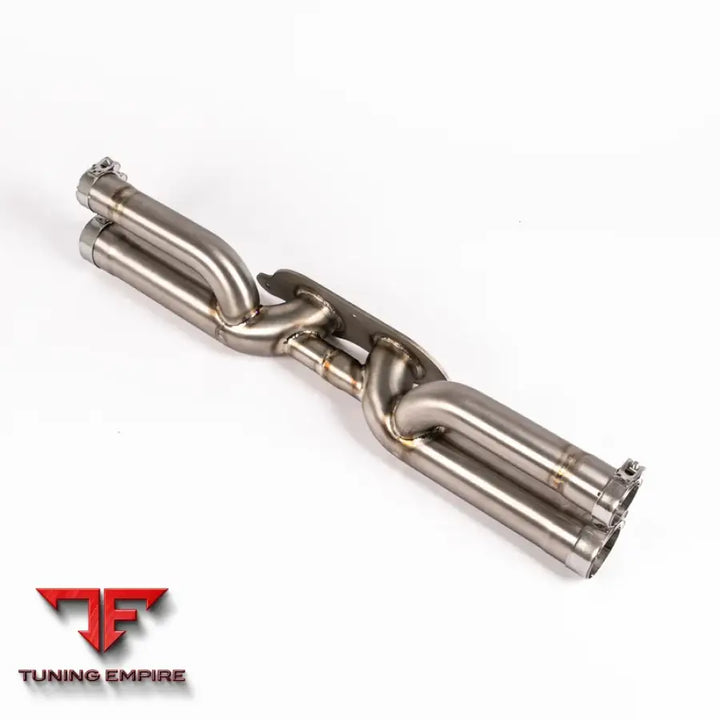 JCR PORSCHE 991.1 GT3 TITANIUM CENTRE BYPASS (NON SILENCED EXHAUST SYSTEM