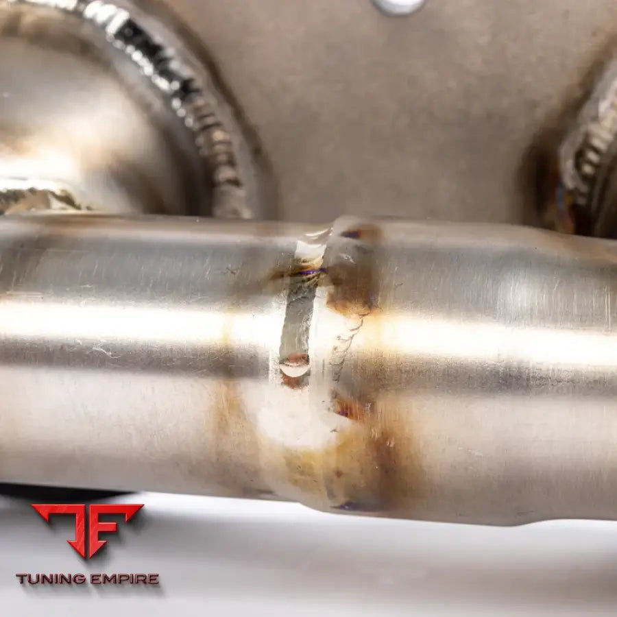 JCR PORSCHE 991.1 GT3 TITANIUM CENTRE BYPASS (NON SILENCED EXHAUST SYSTEM