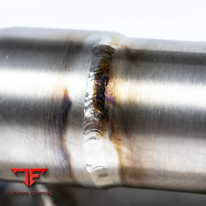 JCR PORSCHE 991.1 GT3 TITANIUM CENTRE BYPASS (SILENCED) EXHAUST SYSTEM