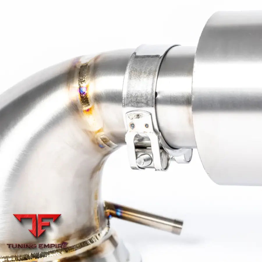 JCR PORSCHE TITANIUM RACE PIPE (SILENCED) EXHAUST SYSTEM