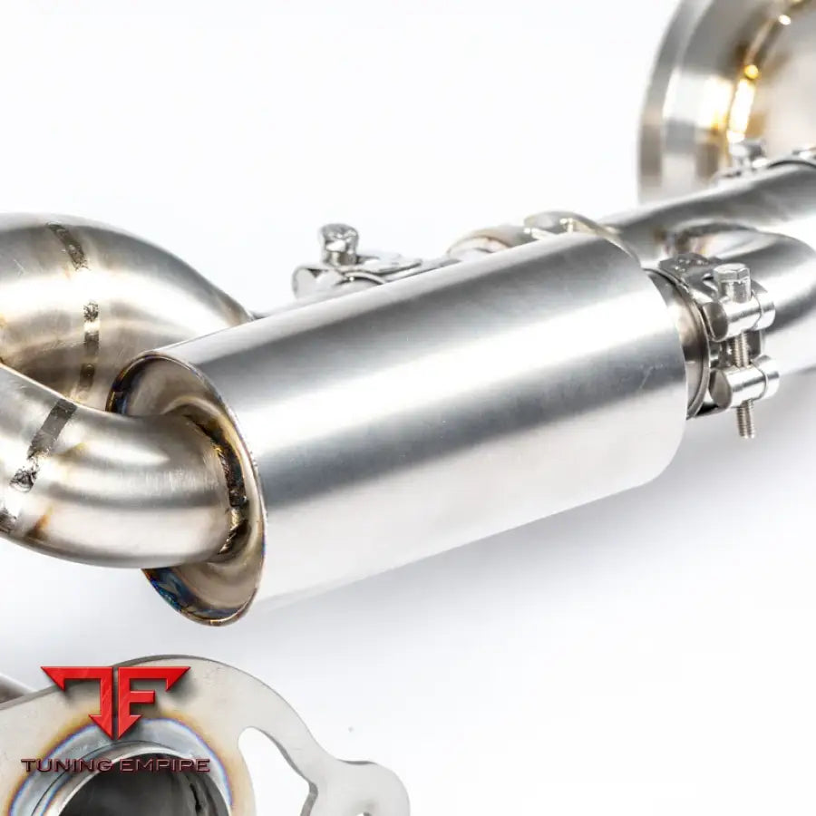 JCR PORSCHE TITANIUM RACE PIPE (VALVED) EXHAUST SYSTEM