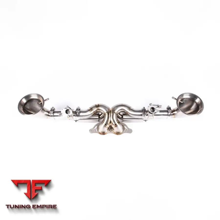 JCR PORSCHE TITANIUM RACE PIPE (VALVED) EXHAUST SYSTEM